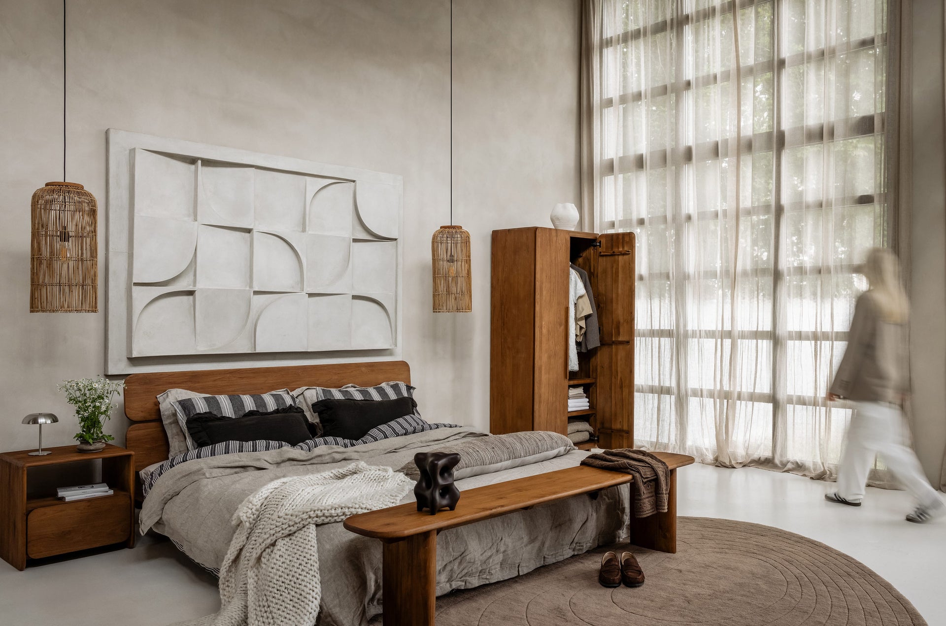 Natural Elegance for Your Bedroom