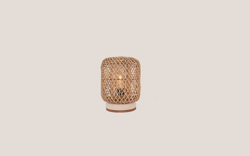 Palma Rattan Table Lamp