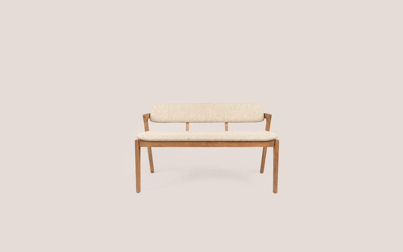 Noa Chair 2 Seats Pale Khaki