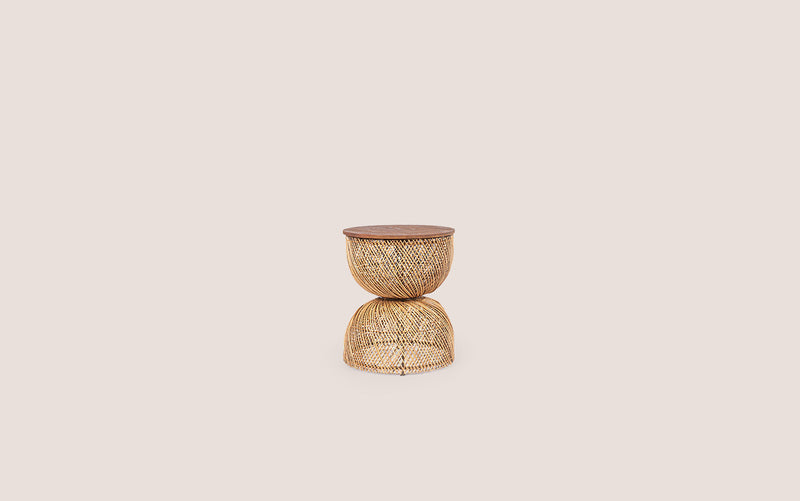 Wave Side Table Kulit