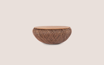 Wave Coffee Table Brown