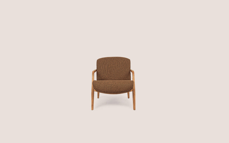 Jesse Lounge Chair - Brown