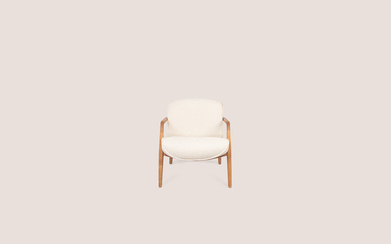 Jesse Lounge Chair - Custard (Showroom Model)