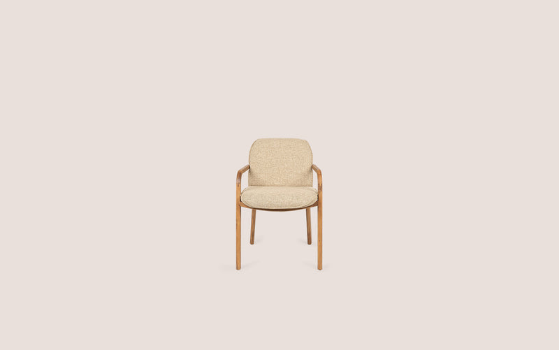 Jesse Dining Chair - Pale Khaki
