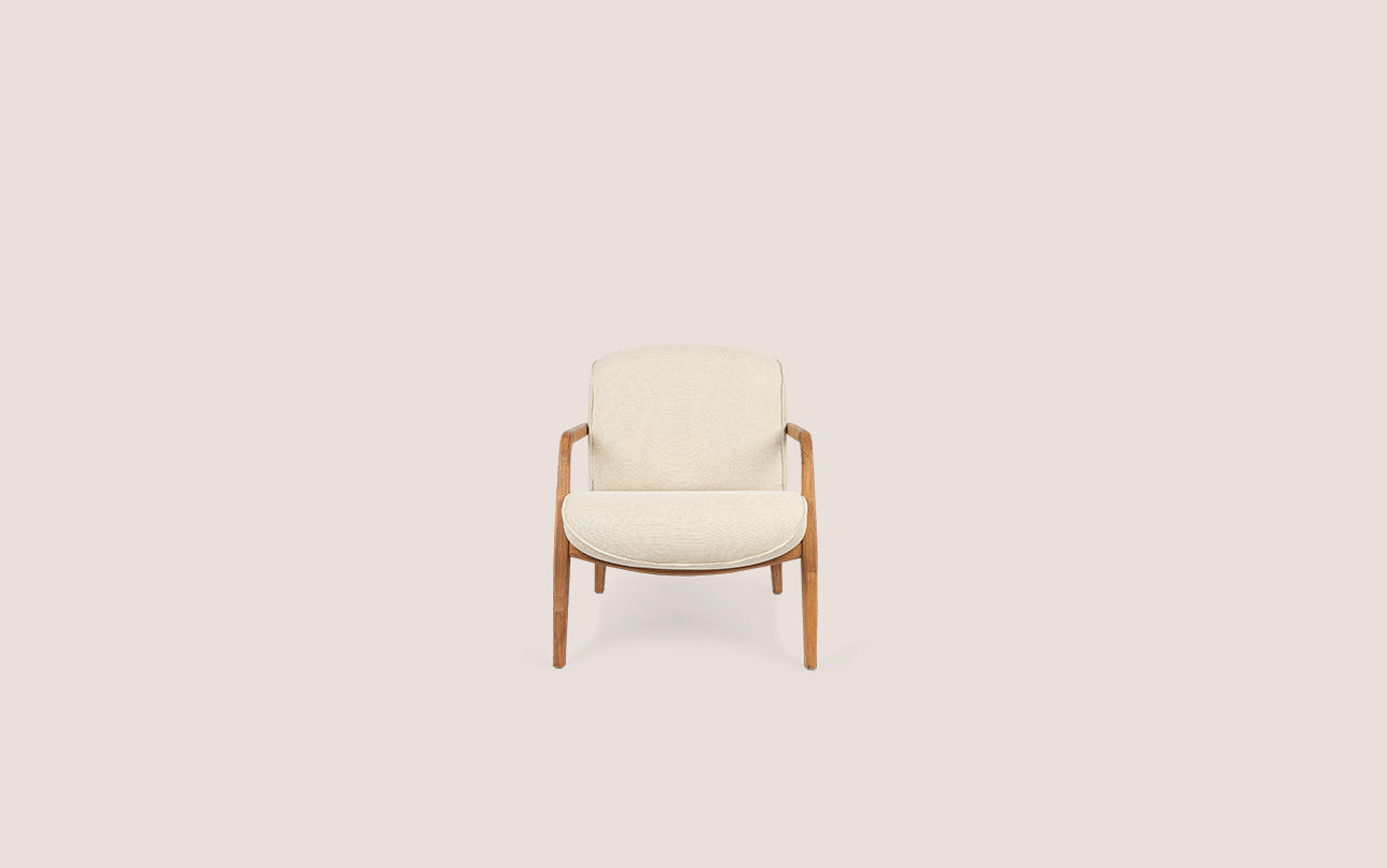 Jesse Lounge Chair - Pale Khaki