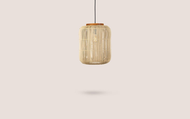 Bright Barrel Hanging Lamp