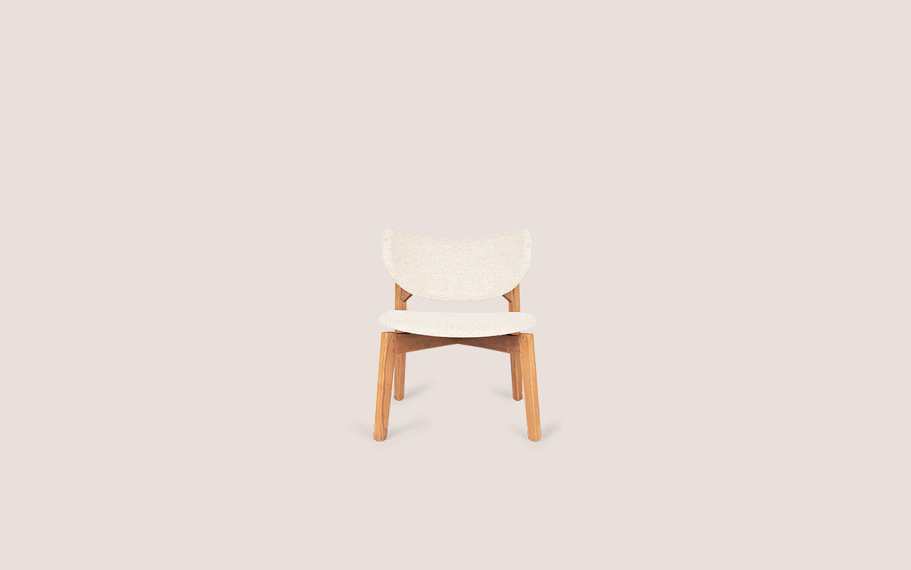 Mila Lounge Chair Custard (Showroom Model)