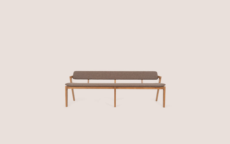 Noa Dining Table Bench Walnut
