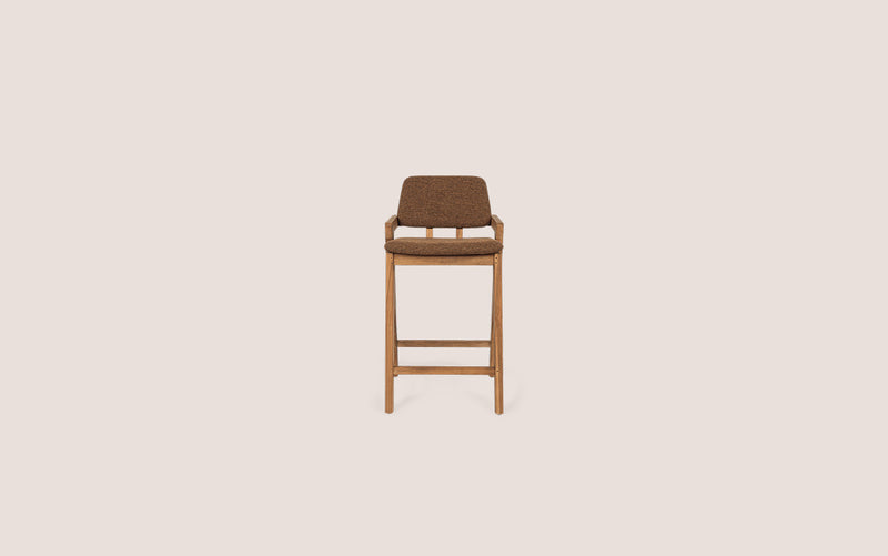 Noa Kitchen Stool Brown