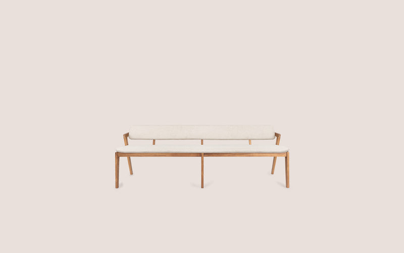 Noa Dining Table Bench Custard