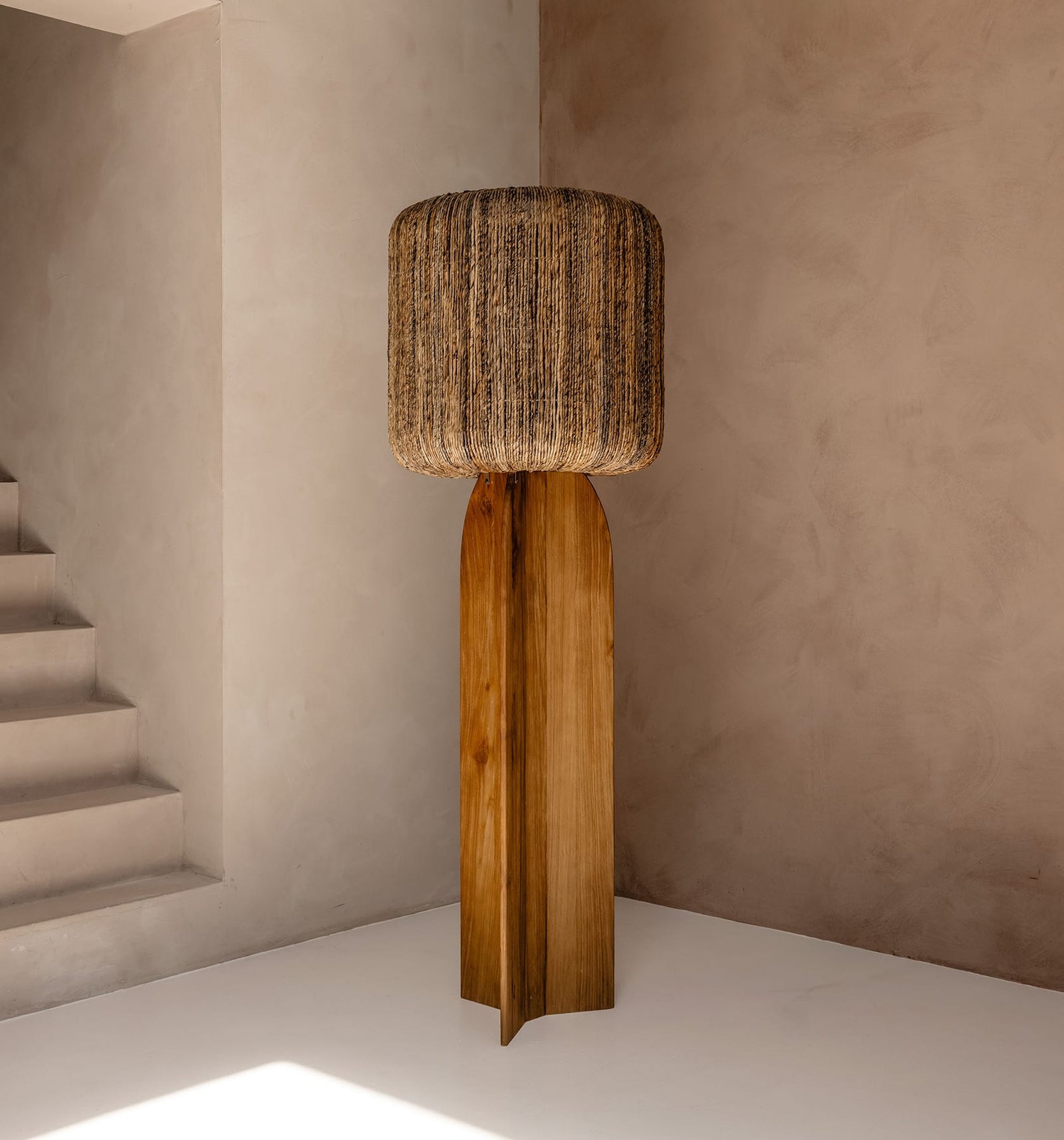 Orbit Standing Lamp - Abaca