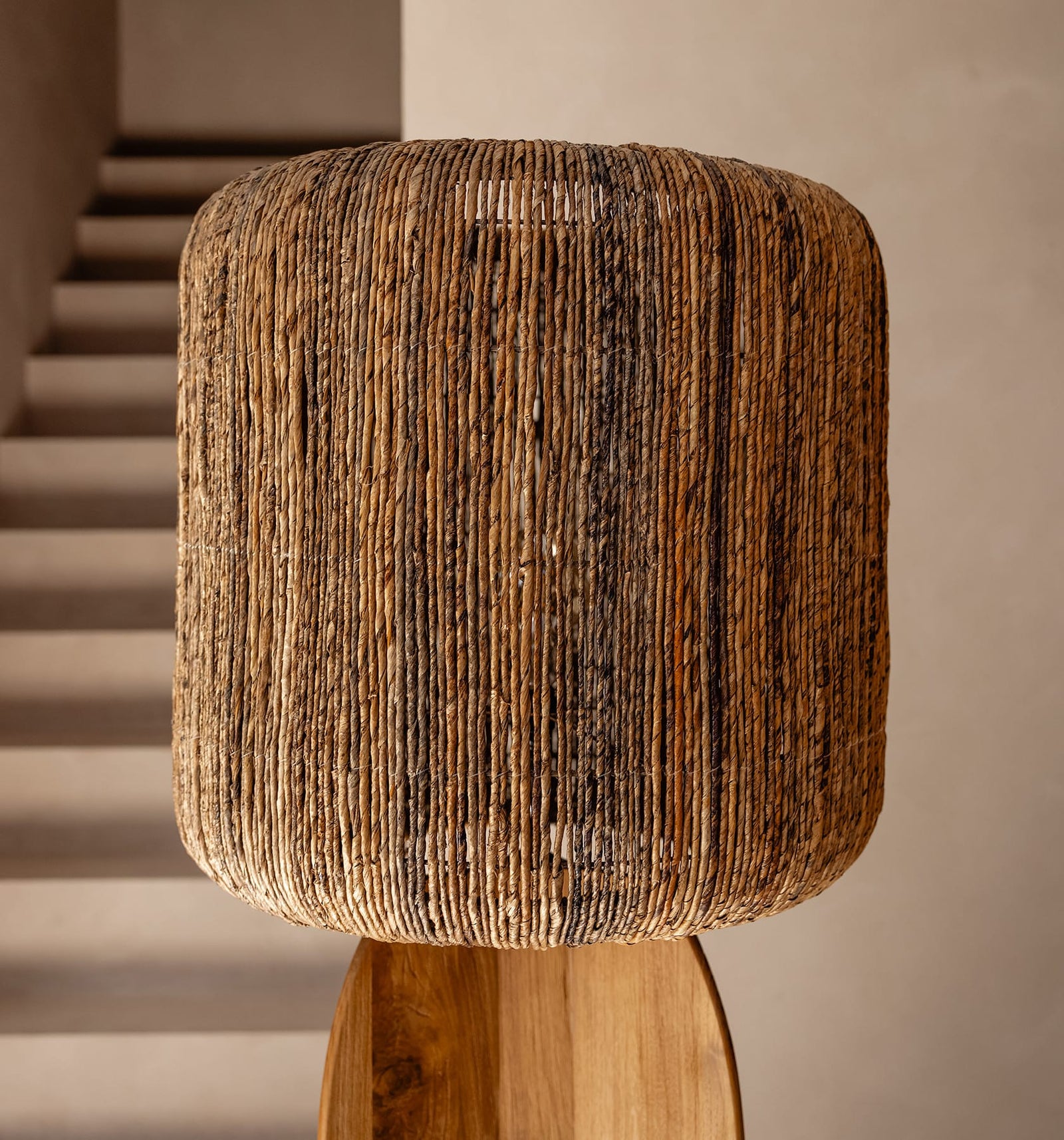 Orbit Standing Lamp - Abaca