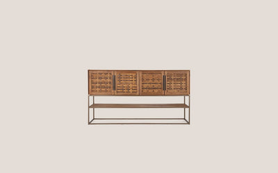 Karma Pure High Dresser 4 Doors 1 Open Rack (Missing Original Packaging)