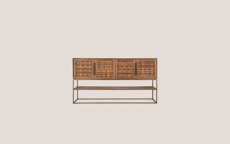 Karma Pure High Dresser 4 Doors 1 Open Rack (Missing Original Packaging)