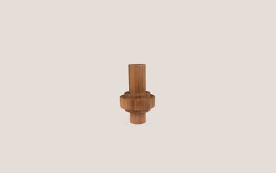 Cylinder Wood Vases