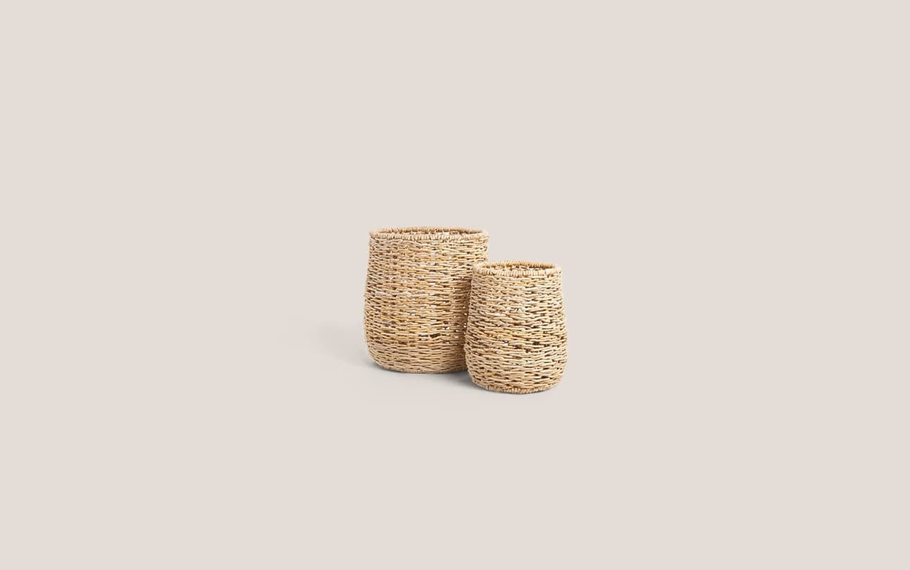 Raung Round Basket - Set of 2